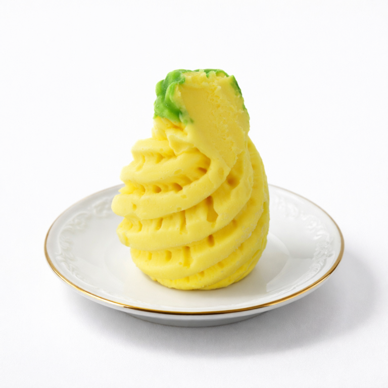 Pineapple ice cream