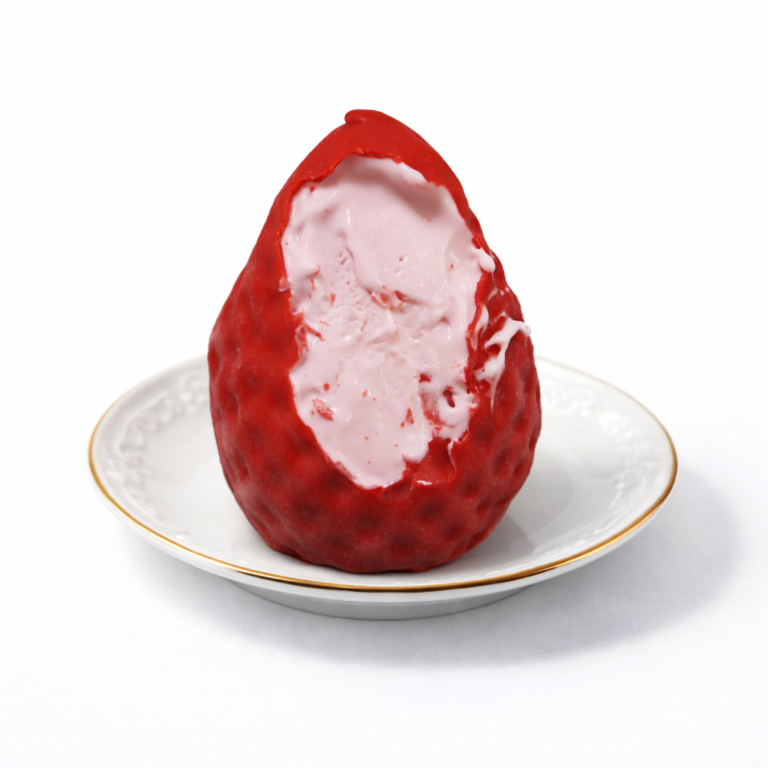 Strawberry ice cream